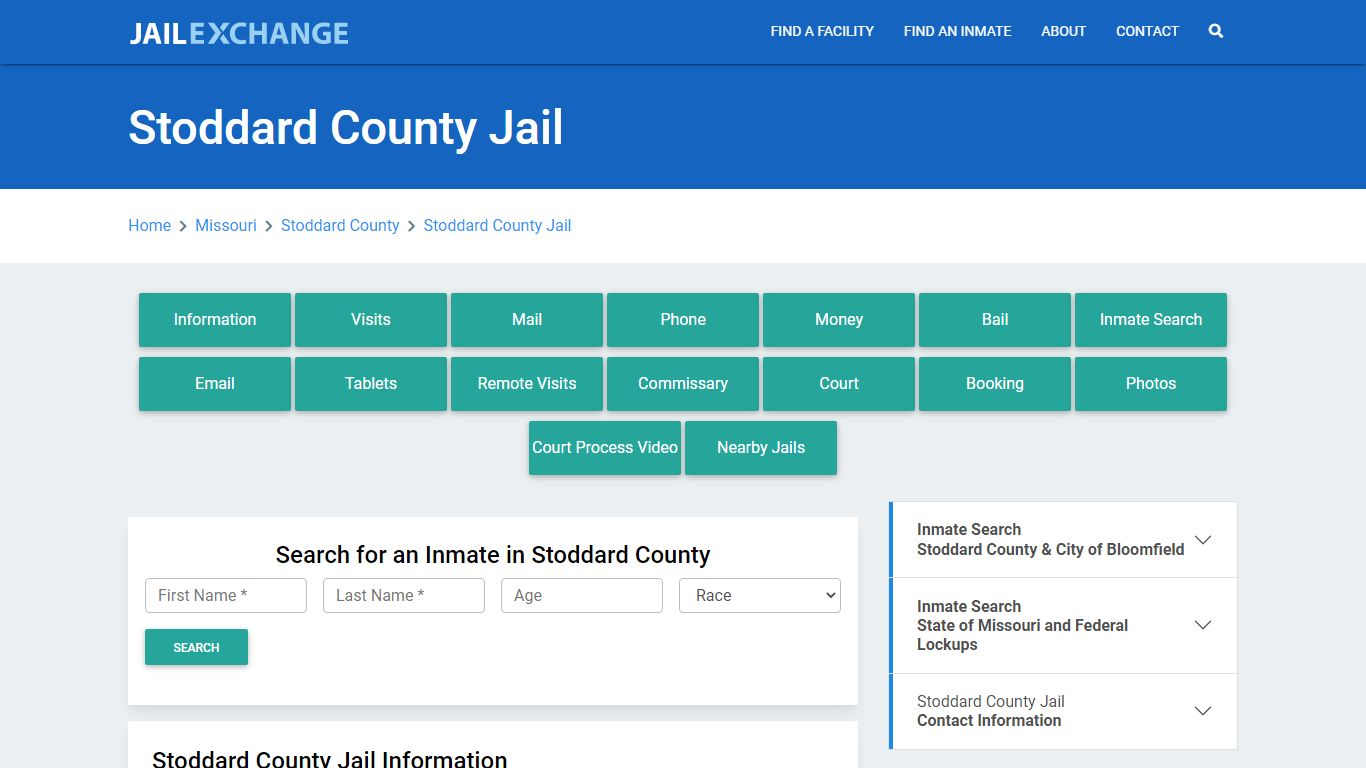 Stoddard County Jail Roster Lookup, MO, Inmate Search